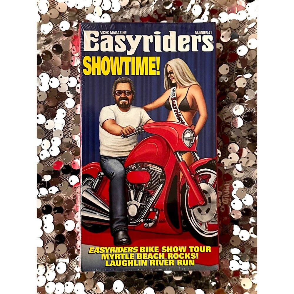 EASYRIDERS VIDEO MAGAZINE #41 NOS SEALED VHS Tape Motorcycle Show Tour 1991